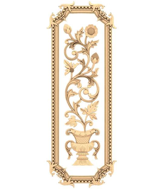 Floral Elegance Decorative Panel