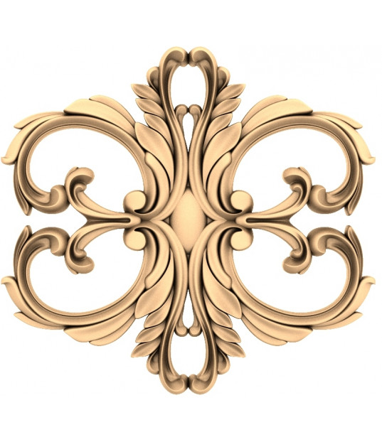 Ornate Flourish Emblem