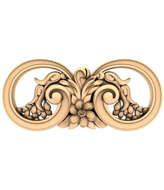 Elegant Floral Swirl