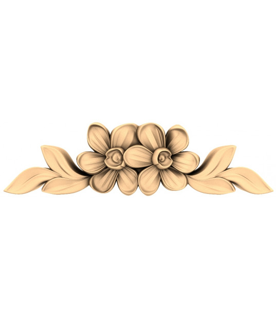 Floral Elegance Relief