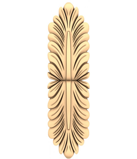 Ornate Acanthus Leaf Accent