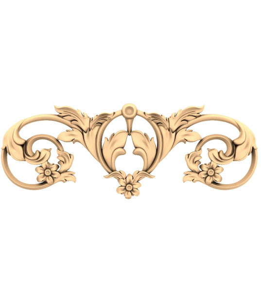 Elegant Floral Crest