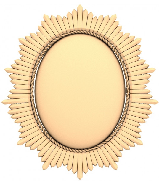 Sunburst Decorative Frame