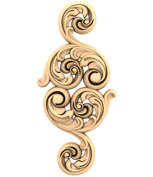 Elegant Swirl Ornament