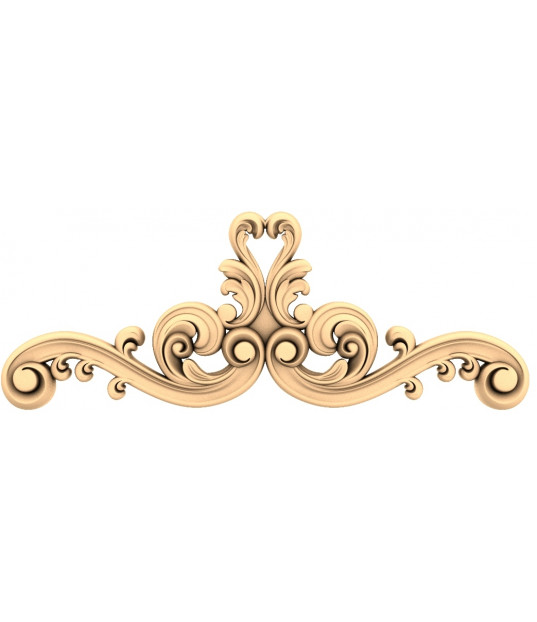 Baroque Swirl Ornament