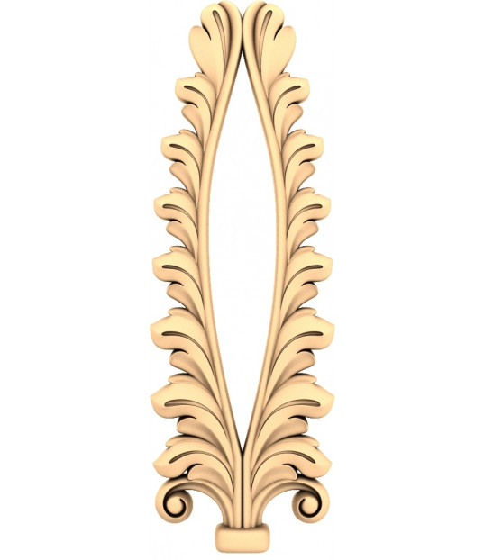Elegant Acanthus Leaf Decoration