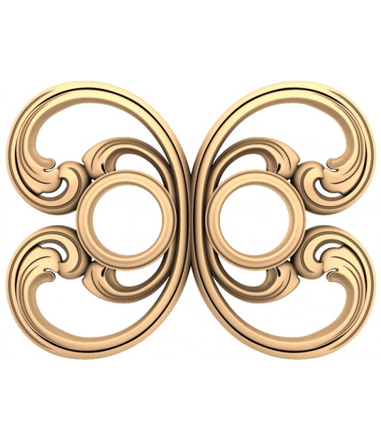 Baroque Swirl Decoration