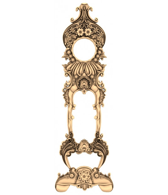 Ornate Baroque Keyplate
