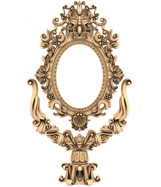 Rococo Elegance Mirror Frame