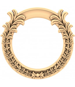 Renaissance Floral Ring Frame
