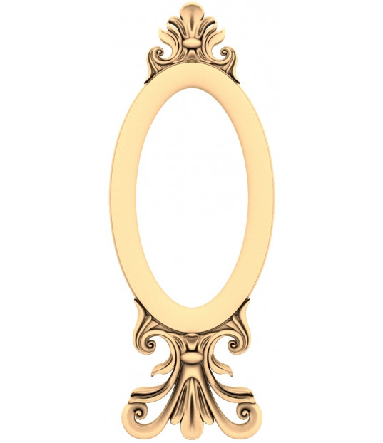 Elegant Oval Frame