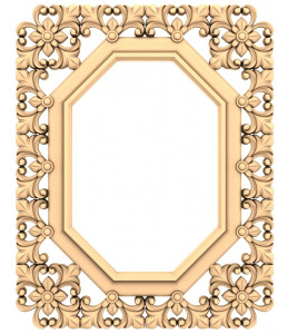 Floral Elegance Picture Frame