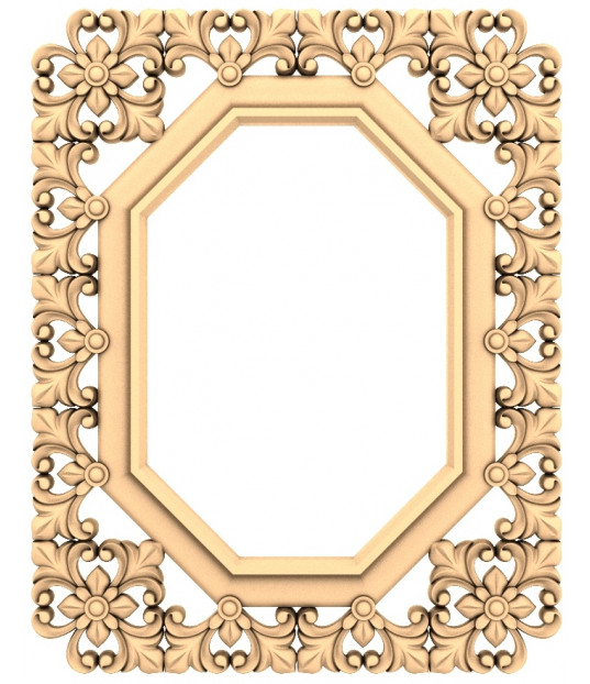 Floral Elegance Picture Frame