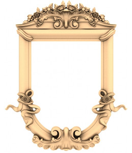 Baroque Floral Frame