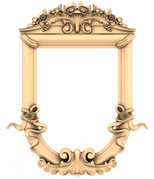 Baroque Floral Frame