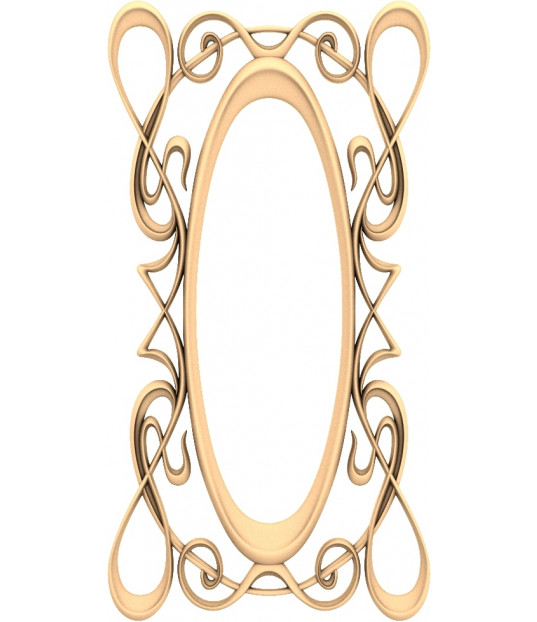 Elegant Swirl Frame