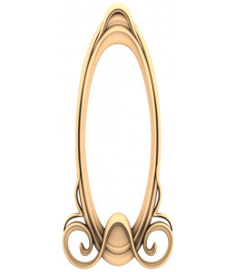 Elegant Oval Frame
