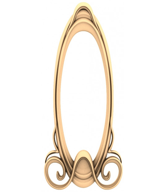 Elegant Oval Frame