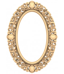 Baroque Oval Elegance
