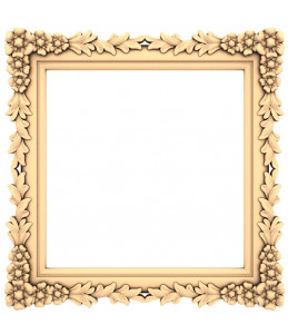 Floral Elegance 3D Frame