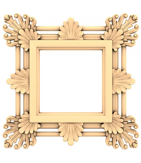 Floral Renaissance Frame