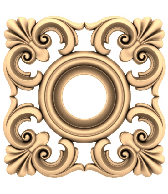 Baroque Elegance Decor Panel