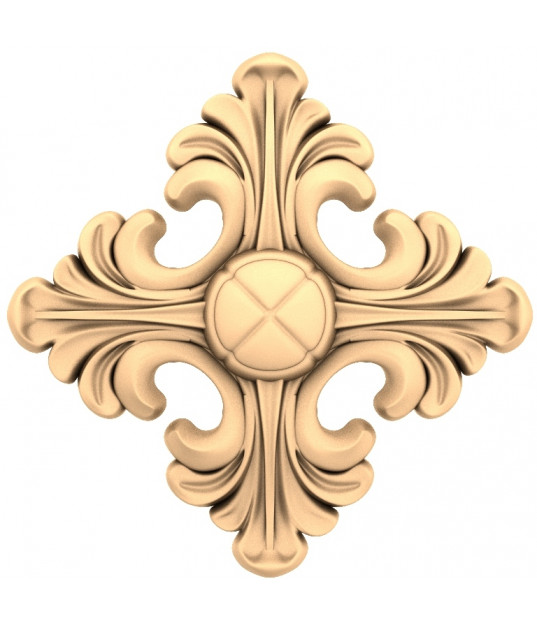 Ornate Fleur Cross