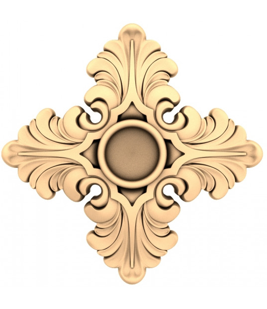 Baroque Flourish Rosette