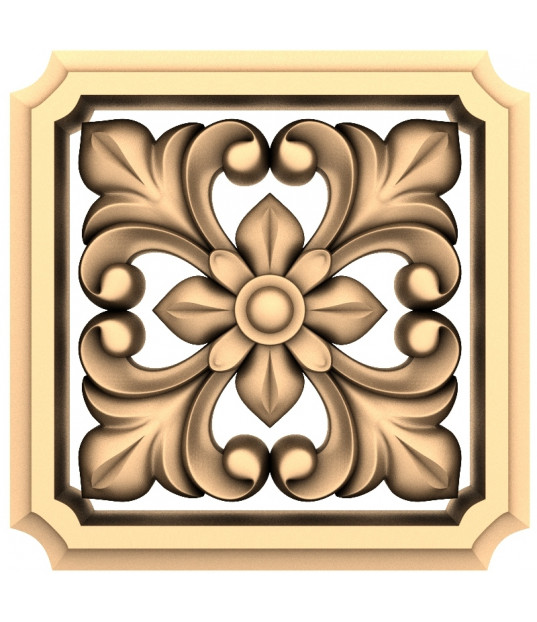 Floral Acanthus Relief
