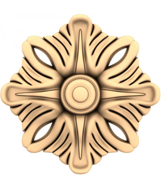 Elegant Floral Rosette