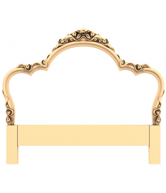Ornate Floral Headboard