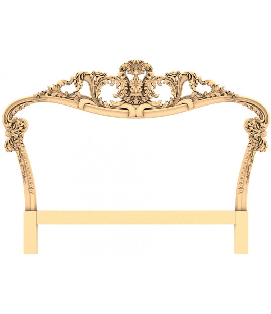 Baroque Elegance Bed Headboard
