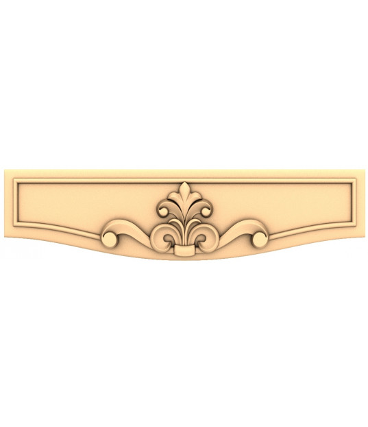 Ornate Fleur-de-Lis Panel