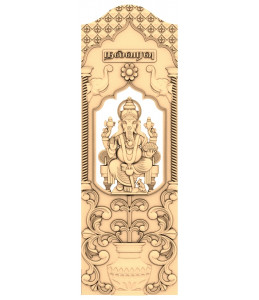 Divine Ganesha Panel