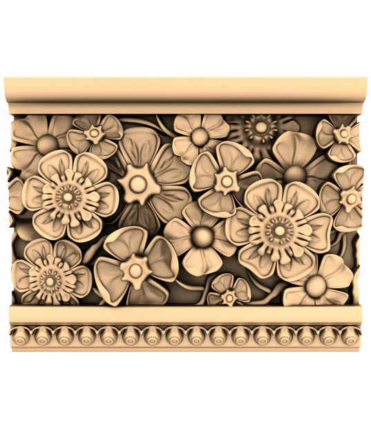 Floral Harmony Panel