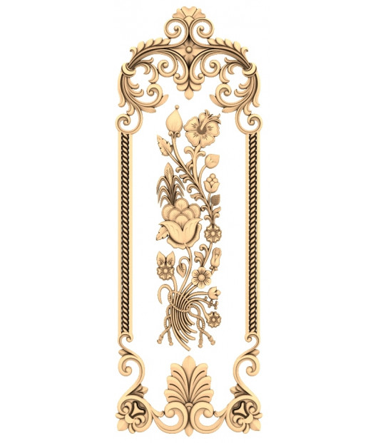 Floral Harmony Panel