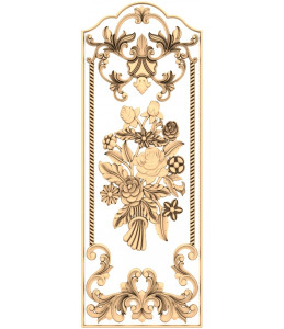 Floral Elegance Panel