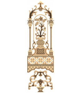 Floral Elegance Panel