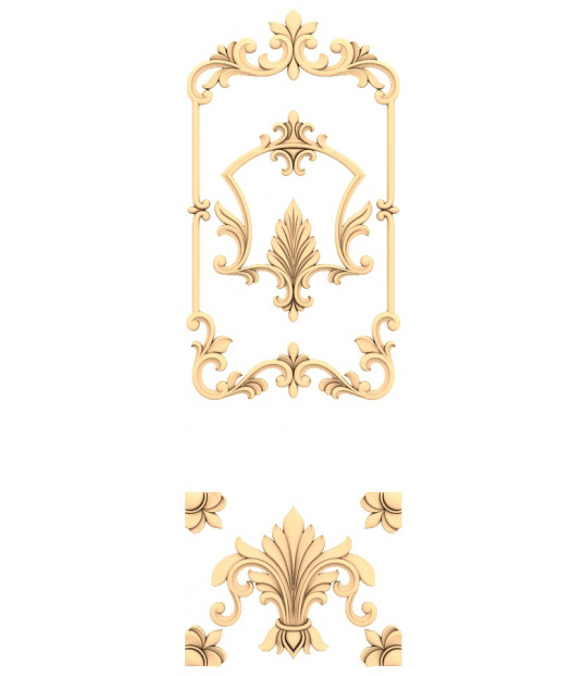 Baroque Elegance Panel