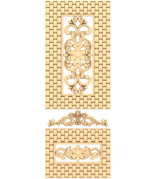 Floral Elegance Panel