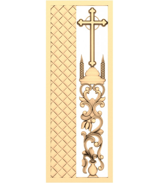 Graceful Cross Panel