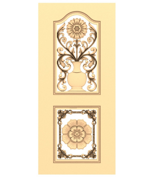 Floral Elegance Panel
