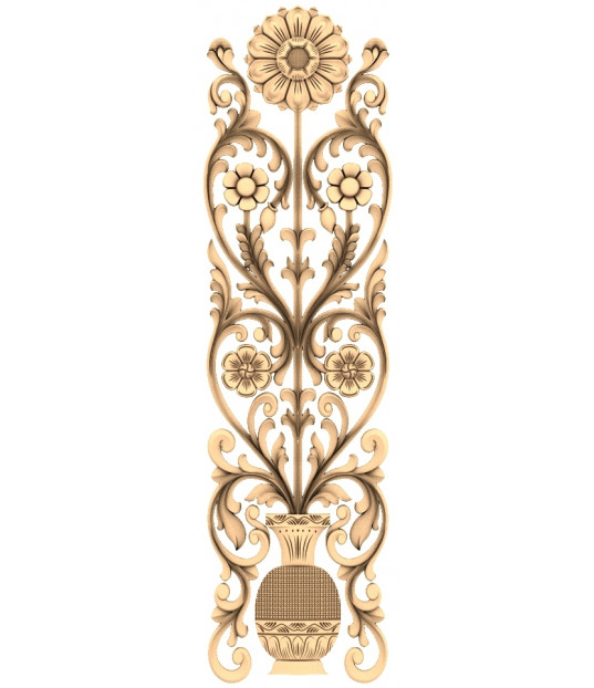 Floral Elegance Panel