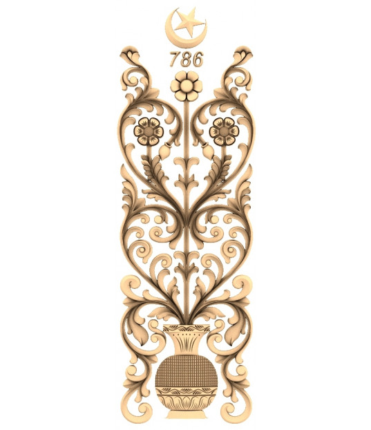 Floral Harmony Panel
