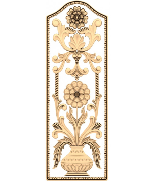 Artistic Floral Panel
