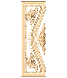 Floral Elegance Panel