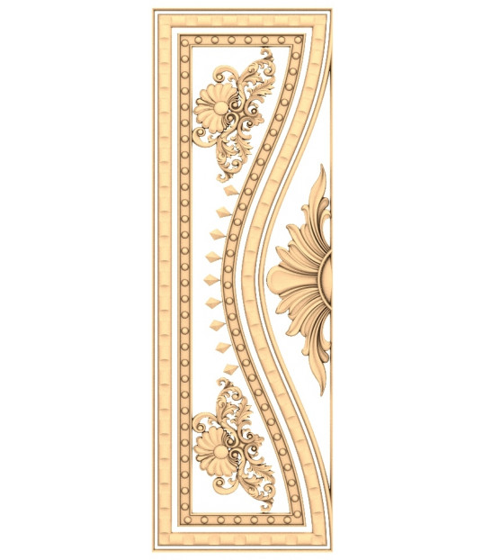 Floral Elegance Panel