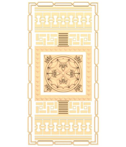 Geometric Harmony Decorative Panel