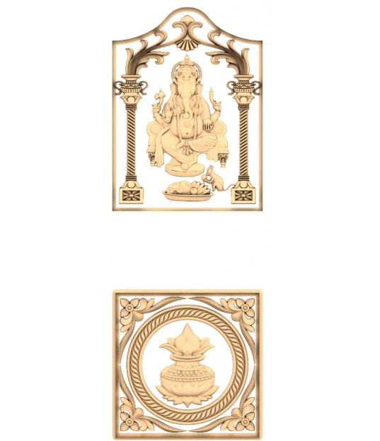 Ganesha Serenity Panel
