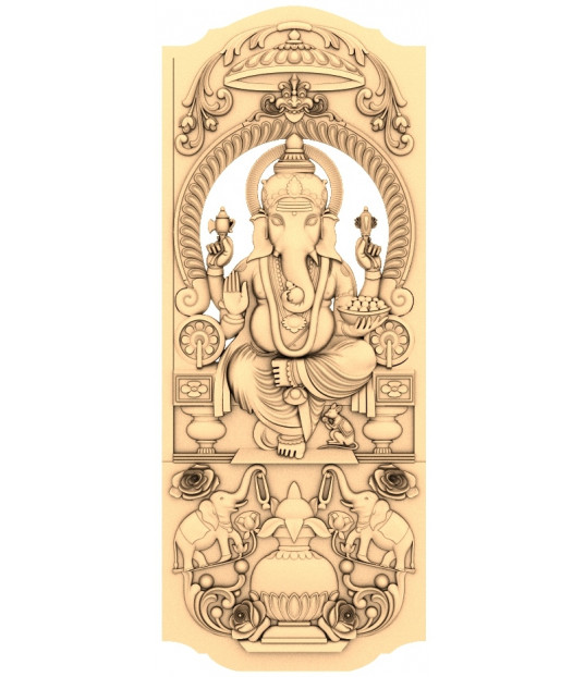 Divine Ganesha Panel